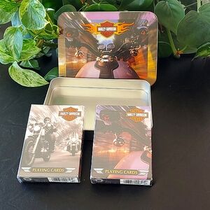 Harley-Davidson Playing Cards Collector's Tin-Sealed
